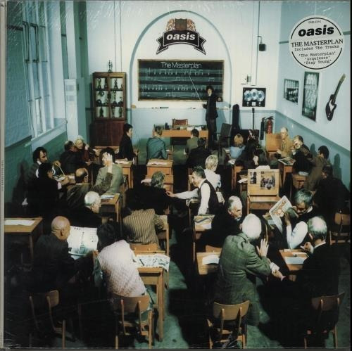 Oasis The Masterplan - Primeira edição selada do Reino Unido (2-lp)