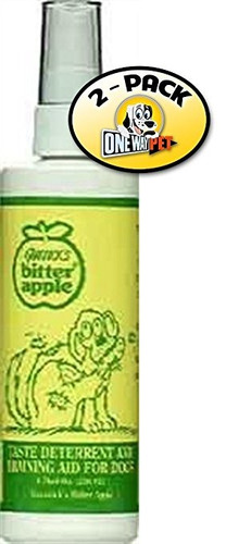 Bitter Apple De Grannick Para Perros Botella De Spray, 16 On