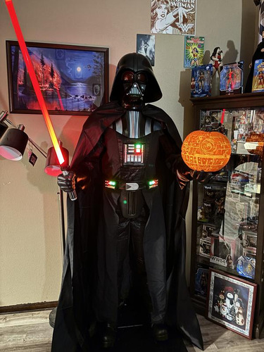 Darth Vader 188 Cm Con Movimiento, Luz Y Voz!