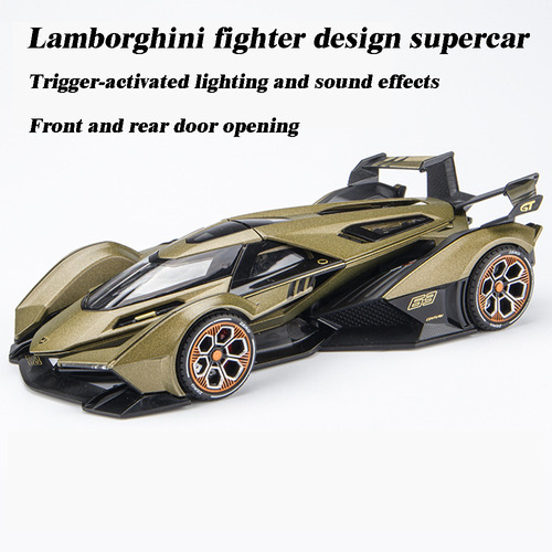 Lamborghini V12 Vision Gran Turismo Luchador Miniatura 1/22