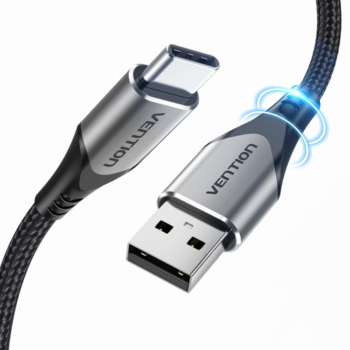 Vention Cable Usb C 3a Carga Rpida 5 Pies (4.9ft) Premium Ny