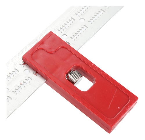 Regla Para Carpintería, 18 Pulgadas, Fijador, Diseño Serrado