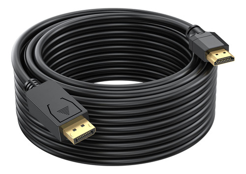 Displayport-dp A Hdmi 4k, Uvooi Adaptador De Cable De 25 Pie