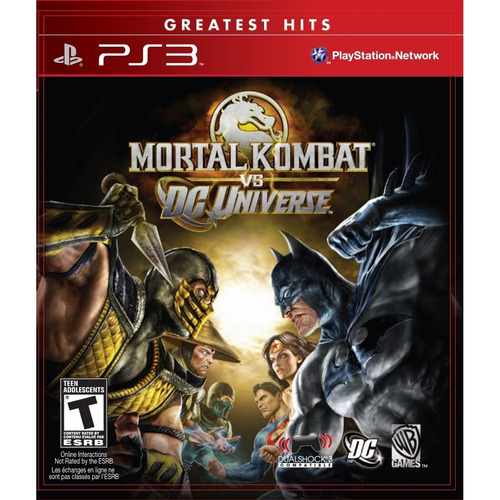 Mortal Kombat Vs. Dc Universe Greatest Hits Ps3 Lacrado