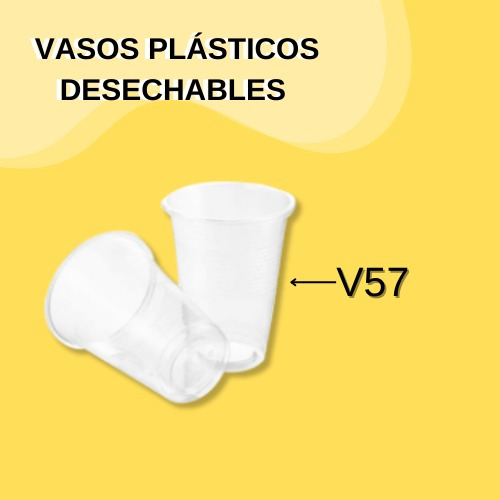Vasos Plasticos V57 Caja 