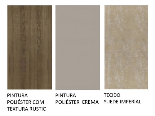 Juego Comedor Mesa Tapa Vidrio 6 Sillas Alexis Madesa Color Marron/Crema/Imperial