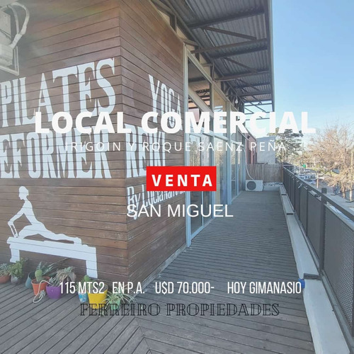 Venta De Local Gimnasio Sobre Irigoin En San Miguel