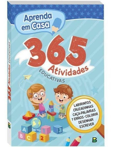 365 Aprenda Em Casa, De © Todolivro Ltda.. Editora Brasileitura, Capa Mole Em Português