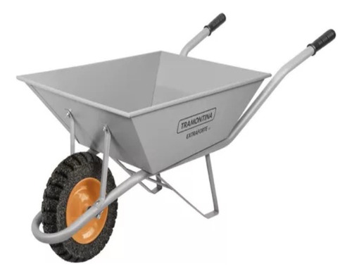 Carretilla Cuadrada Rueda Maciza 65lts Tramontina LG