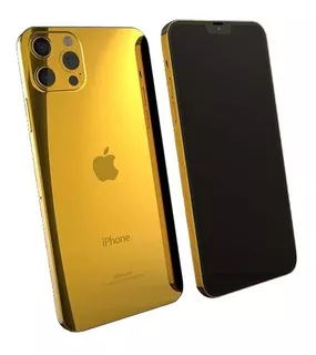 Celular iPhone 13 Pro Max 128gb Elite De Lujo Oro 24 Kilates