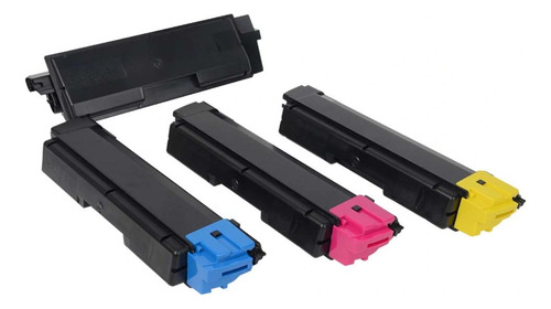 Kit 4 Toner Compatible Con Kyocera Tk-592 C5250 C2026 C2126