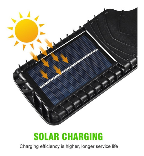72cob Potentes Luces De Calle Solares Al Aire Libre Solar