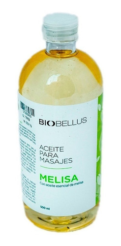 1 Aceite Melisa 500ml + 1 Aceite Lavanda 500ml Biobellus