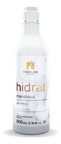  Shampoo Hidratação Capilar Mandioca 500ml Tree Liss