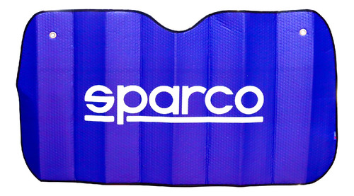 Tapasol Sparco Con Diseño Azul 130x70cm (spc1721m)