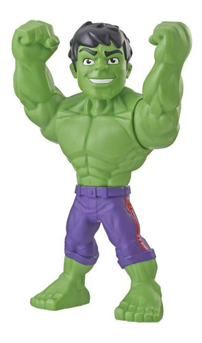 Muñeco Marvel Playskool Heroes Mega Hulk Hasbro E4149