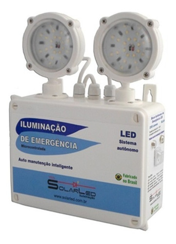 Luminária De Emergência 2400 Lúmens Ip66 - Auto Teste