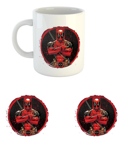 Taza Deadpool Comics |de Hoy No Pasa| 1