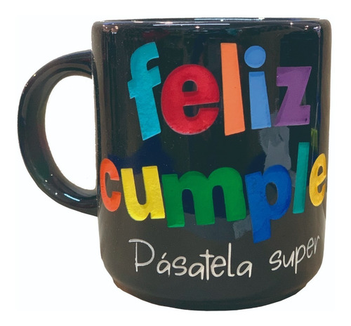 Taza Grabada 11 Oz Feliz Cumple Regalo Cumpleaños