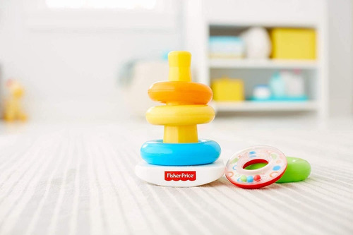 Fisher-price Pila De Aritos Y Donitas Juguete Didactico6-36m