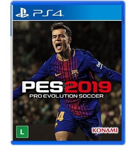 Pes 2019 Ps4 Pro Evolution Soccer 19 Mídia Física Portuguê