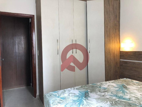 Apartamento Com 1 Dormitório À Venda, 55 M² Por R$ 245.000,00 - Tupi - Praia Grande/sp - Ap3351