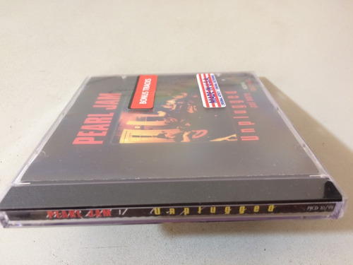 Pearl Jam - Unplugged Cd C/ (02 Bonus) Lacrado (importado)