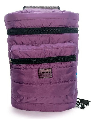 Mochila Matera Bolso Matero Chuna Dublin Matelasse Violeta