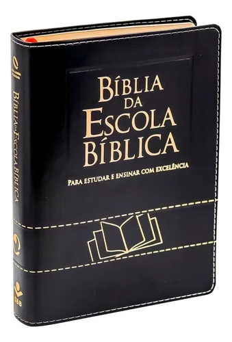 comprar Bíblia da Escola Bíblica - Capa Preta: Nova Almeida Atualizada (NAA), de Sociedade Bíblica do Brasil. Editora Sociedade Bíblica do Brasil, capa mole em português, 2022