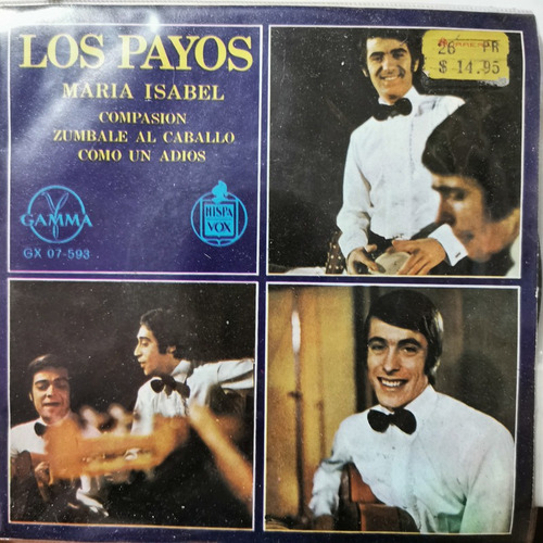 Disco 45 Rpm: Los Payos- Maria Isabel