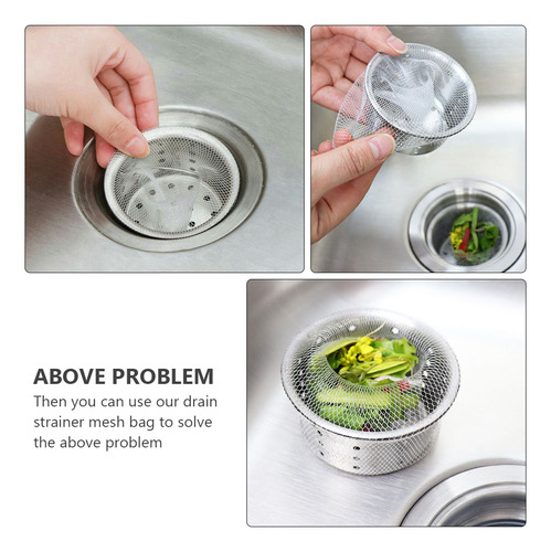 Filtros De Basura Desechables Para Fregadero De Cocina, 200