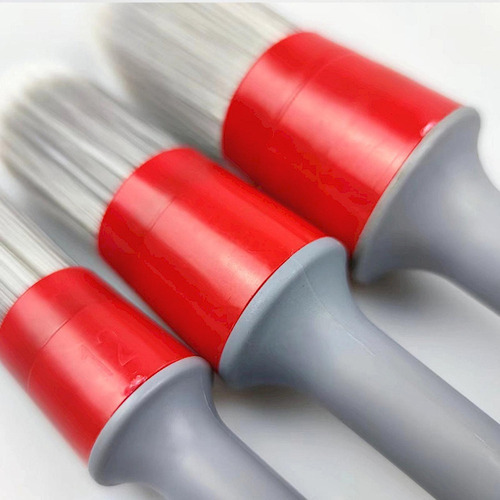 3x Car Detailing Brush Set Auto Detail Brushes Para