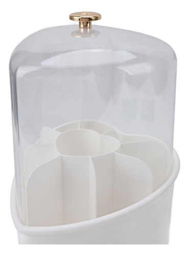 Brochas De Maquillaje Y Soporte Para Brochas Giratorias, 8 P