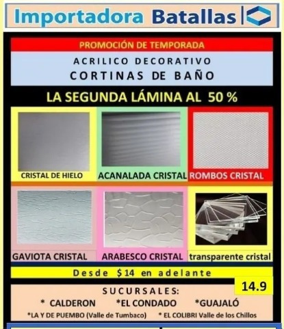 Imagen 1 de 12 de Oferta Acrílico Al 50% Lana De Roca Piso De Policarbonato A4