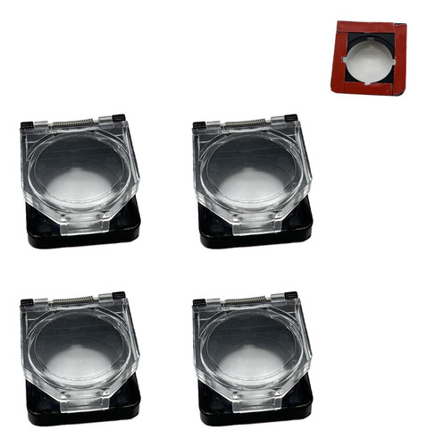 4 Pcs Cubierta De Interruptor A Prueba De Polvo, Protector