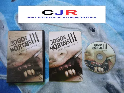 DVD JOGOS MORTAIS 3 - QUE OS JOGOS RECOMECEM / TERROR