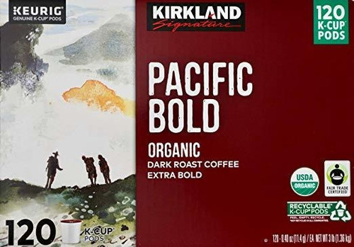 Kirkland Signature Orgánica Del Pacífico Negrita Oscuro Café