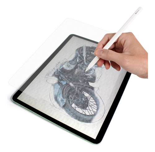Protector Pantalla Textura Papel Para iPad Air Mate Boceto
