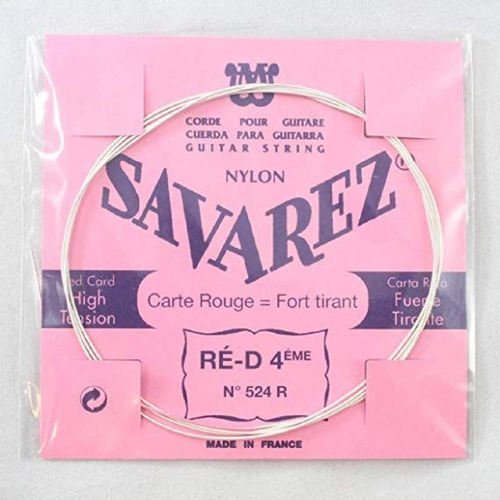 Savarez Cuerda 524r Para Guitarra Clasica Bronce Medio (pack