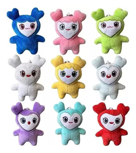 9pzs Peluche Llavero Colgante Lovely Grupos De K-pop