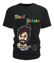 Comprar Camisa Blusa Preta Infantil Raul Seixas Rock Nacional Bandas