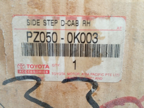 Estribo Derecho Completo Toyota Hilux Kavak 2006-2019