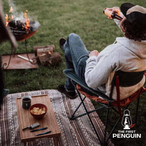The First Penguin Estufa Portátil Para Campamento Con