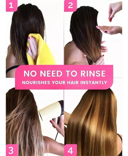 MVPCARE capilar reparación nutrición 120 unidad 80g 1 ml Cápsulas de esencias para el cuidado del cabello 3pcs