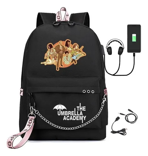 Mochila The Umbrella Academy Mochila Grande 02 Cuotas sin inter s