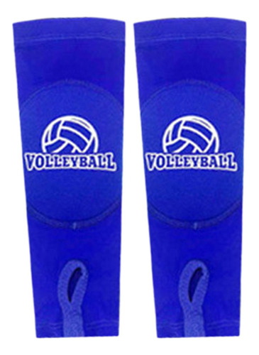 Guantes Deportivos Con Mangas Para Brazo De Voleibol, Azul
