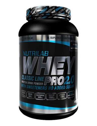  Nutrilab Whey Pro 2.0 Proteína Sabor Vainilla  1kg