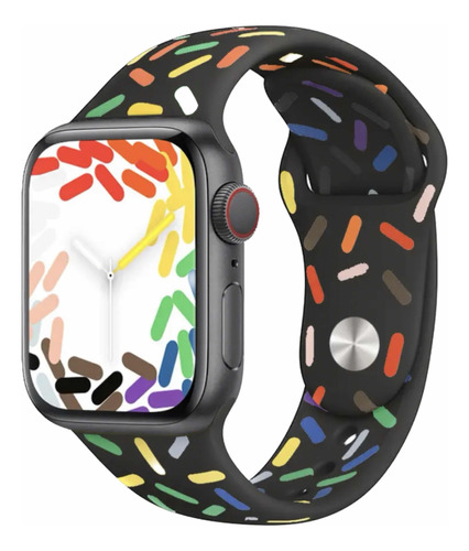 Nueva Correa Pride Month Silicon Compatible Con Apple Watch