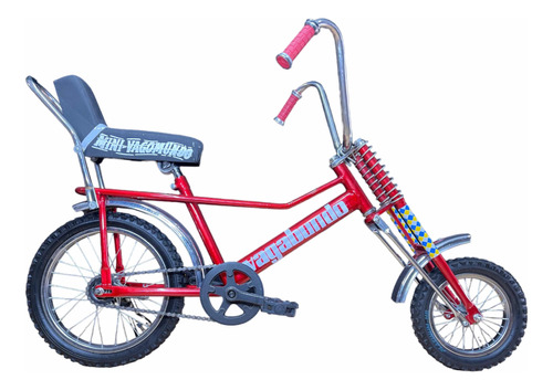 Bicicleta Mini Vagabundo Clásica Roja R16-12