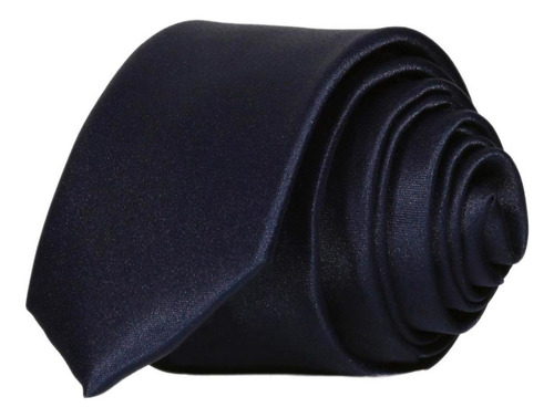 Corbata Hombre Slim Azul Stfashion 52704217 Color Marino Diseño De La Tela Liso
